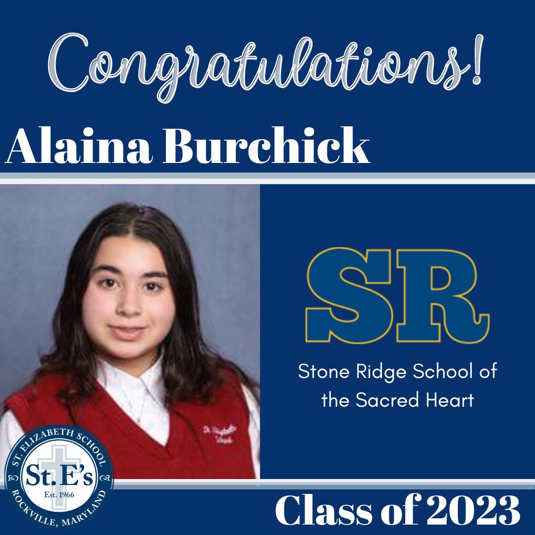 StEsRockville's tweet image. Congratulations, Alaina! We wish you all the best at @GatorsSR next year!
#stes2023
#stelizabethschool
#ADWcommUNITY