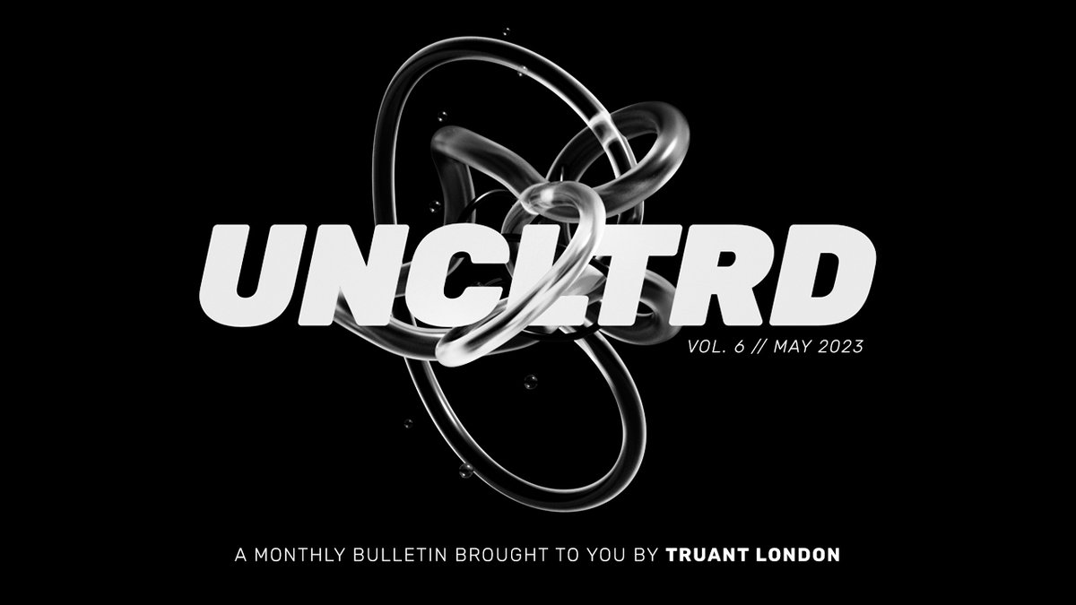 👀 #UNCLTRD Vol. 6 features a deep dive into the impact #AI could have on music, art and journalism

'AI can represent something clinical, but also feel full of unknown potential.'

Read and subscribe mailchi.mp/truantlondon/i…