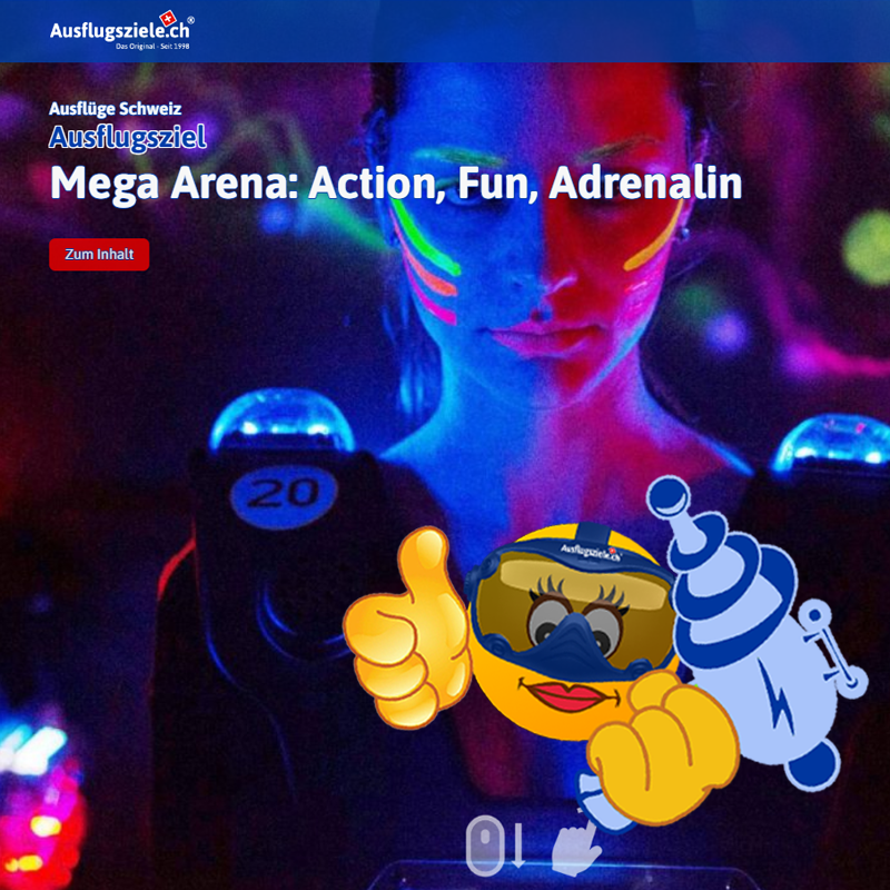Ausflugsziele1's tweet photo. Lust auf Action, Fun, Adrenalin? Dann los in die Mega Arena! 
https://t.co/MG5mE9ndtE

#megaarena #action #fun #adrenalin #bern #paintball #lasertag #ausflugsziel #ausflug #schweiz #suisse #svizzera #switzerland #swiss #freizeit #loisirs #leisure #libero https://t.co/9aWiLE0VYr