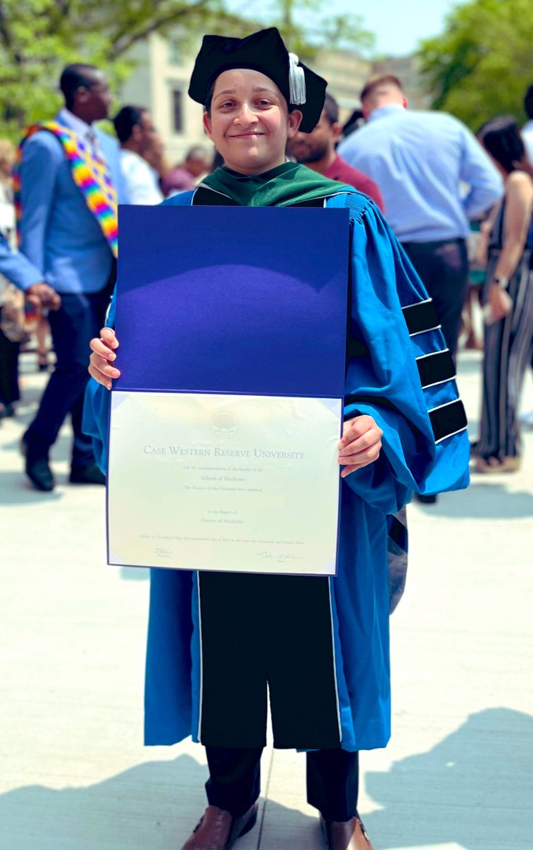 ChavanMD's tweet image. New favorite piece of paper! Thank you @CWRUSOM #Classof2023 🥳🍀🩺