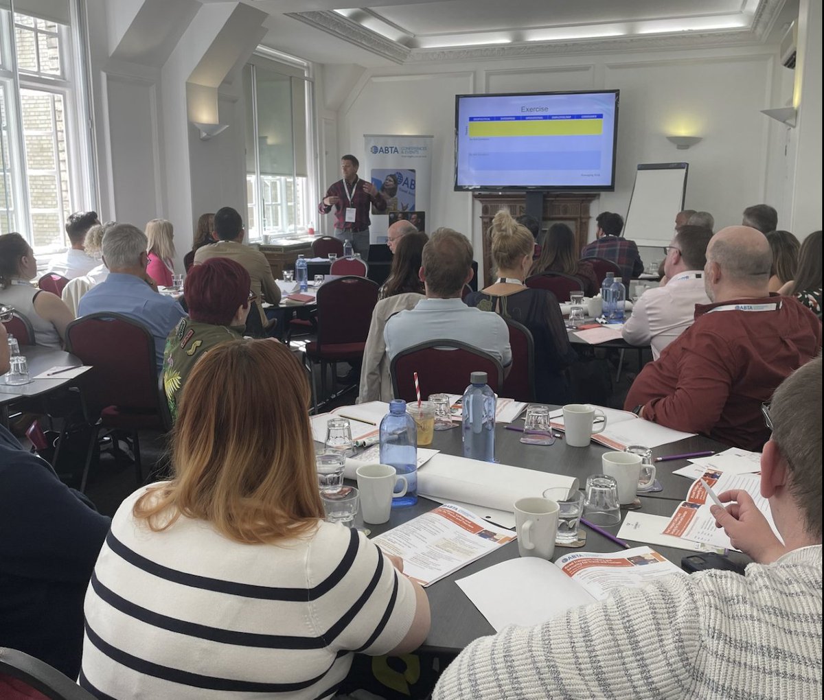 PeregrineRisk's tweet image. Great to be in London for the #ABTAtraining Road Transport, Safety &amp;amp; Security for Travel &amp;amp; Tourism training day which is being moderated by our Director James.

@ABTAevents #Transportsafety #Transportsecurity #Safety #Security #TravelRiskManagement #TravelandTourism #PeregrineRM