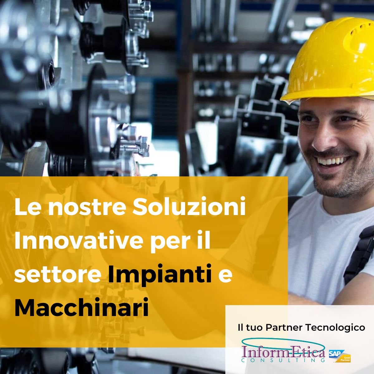 #SAPBusinessOne, #LPOne, #kiteone sono solo alcune delle nostre soluzioni per la #trasformazionedigitale  digitale delle #PMI  nel settore #Impianti e #Macchinari.

Ecco il link alle nostre soluzioni e clienti: informeticons.com/settori/impian…

#Management #innovation #energytransition