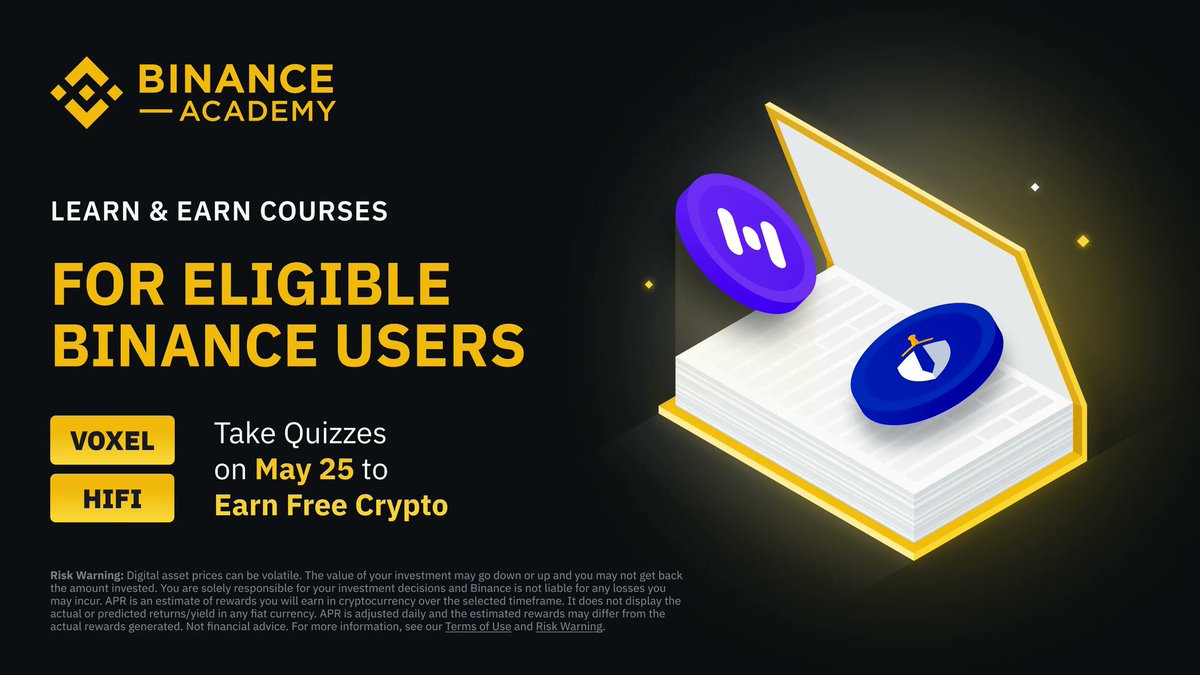 Learn crypto, earn crypto. 

Read through the learning materials and complete the quizzes to claim your rewards!

Start here 👉  binance.com/en/support/ann…