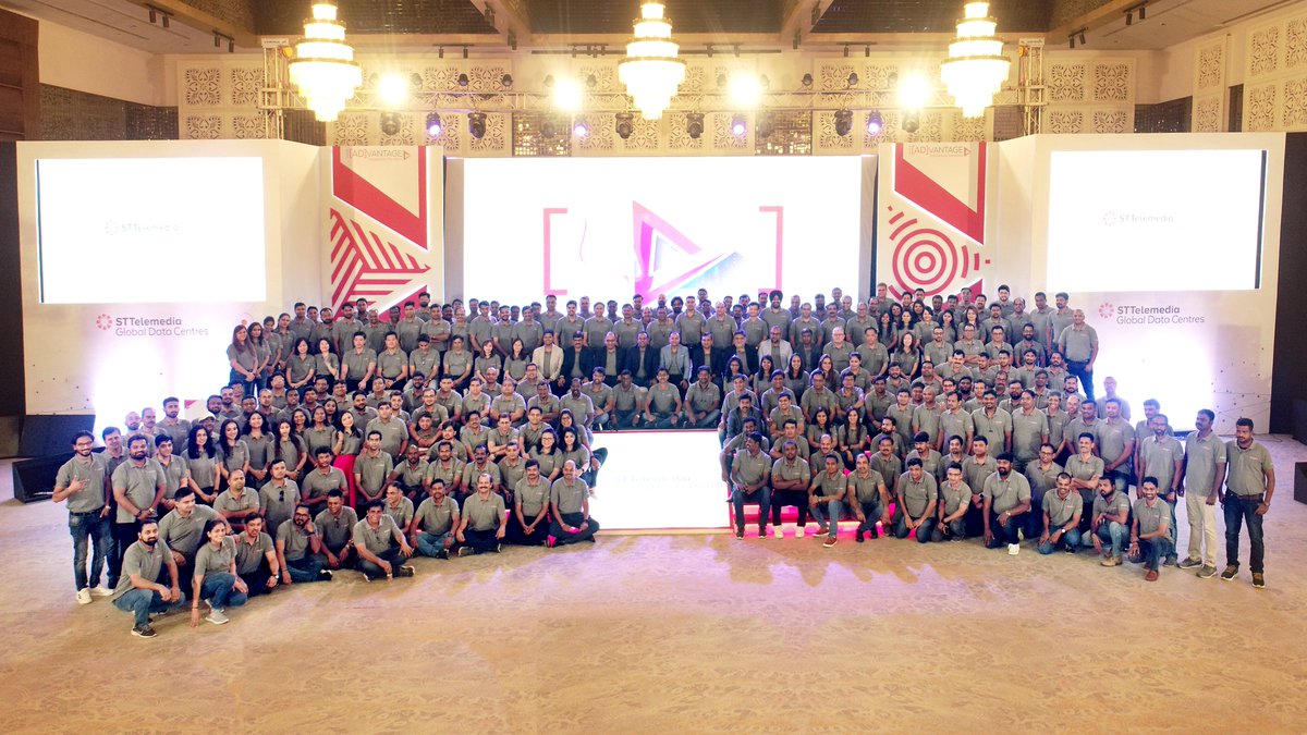 sttgdcindia's tweet photo. The STT GDC India team transcending to transform at the employee flagship event [AD]vantage 2023. The much awaited offsite reconvened at the beach destination of the country, Goa.

#STTGDCIndia #DataCentre #Advantage #Offsite #TeamBuilding #BuiltForPeople #PeopleFirst #Goas https://t.co/ndH7KwW33t