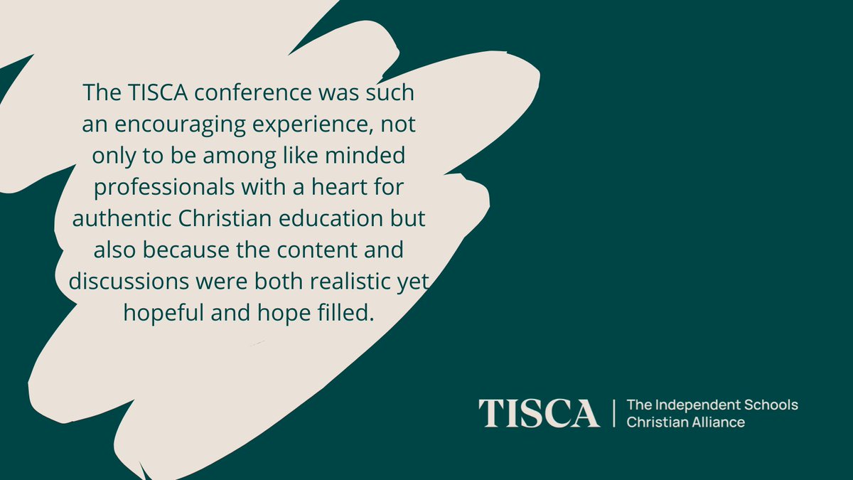 EVENT: There is still time to book for our Annual Conference on 13 June in London which is hybrid (so you can come in person or online!) Do book in and read below about one of our delegates responses from 2022 tisca.org.uk/events/tisca-a… #tisca #tiscaevent