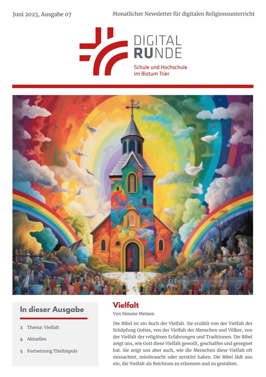 Ferienlektüre! 
Extra zu den Pfingstferien in RLP erscheint der Newsletter etwas früher. Wir wünschen viel Spaß, Inspiration und erhohlsame Ferien! #twlz #relichat #digitalerunterricht
digitalrunde.de/newsletter