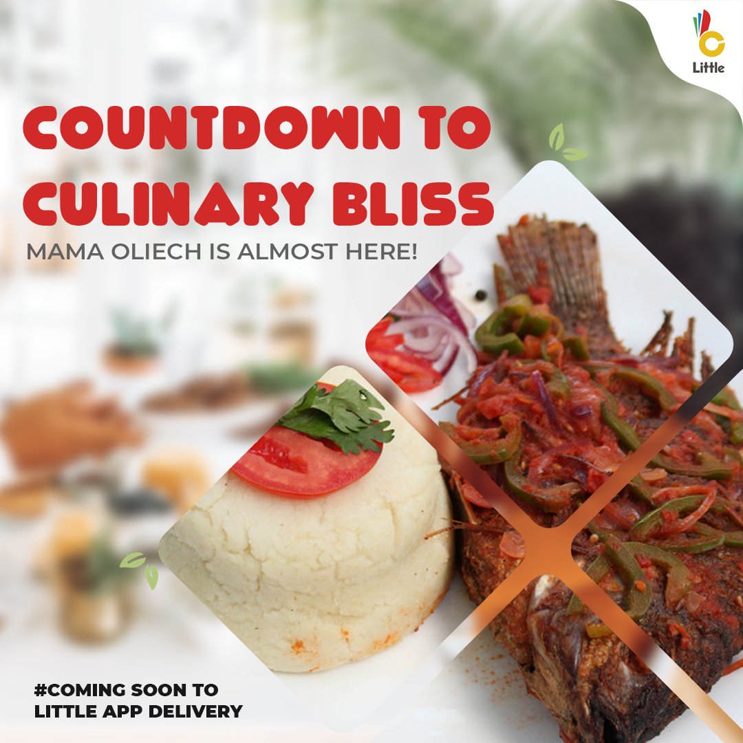 LittleAppKenya's tweet photo. We're excited to announce the upcoming arrival of Mama Oliech on Little App Delivery! Get ready to savor the flavors of Mama Oliech's famous dishes right from the comfort of your own home. Stay tuned for the official launch date - coming soon!
#comingsoon #LittleAppDelivery https://t.co/ce7ZoG7otL