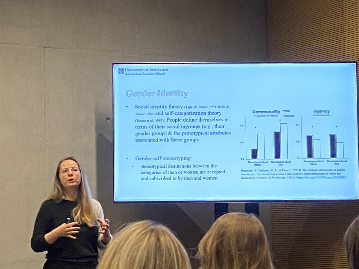 Super interesting symposium on understanding and breaking the self-maintaining cycle of gender inequality in organisations by <a href="/TanjaHentschel/">Tanja</a>, Levke Henningsen, <a href="/BrookeGazdag/">Brooke A. Gazdag</a> and @Jennyveldman191