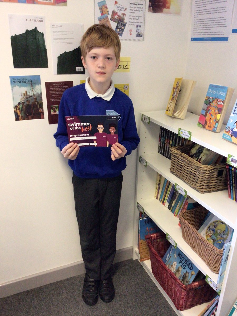 OABroadoak's tweet image. Congratulations Jack in #5MH on being our swimmer of the week #Y5