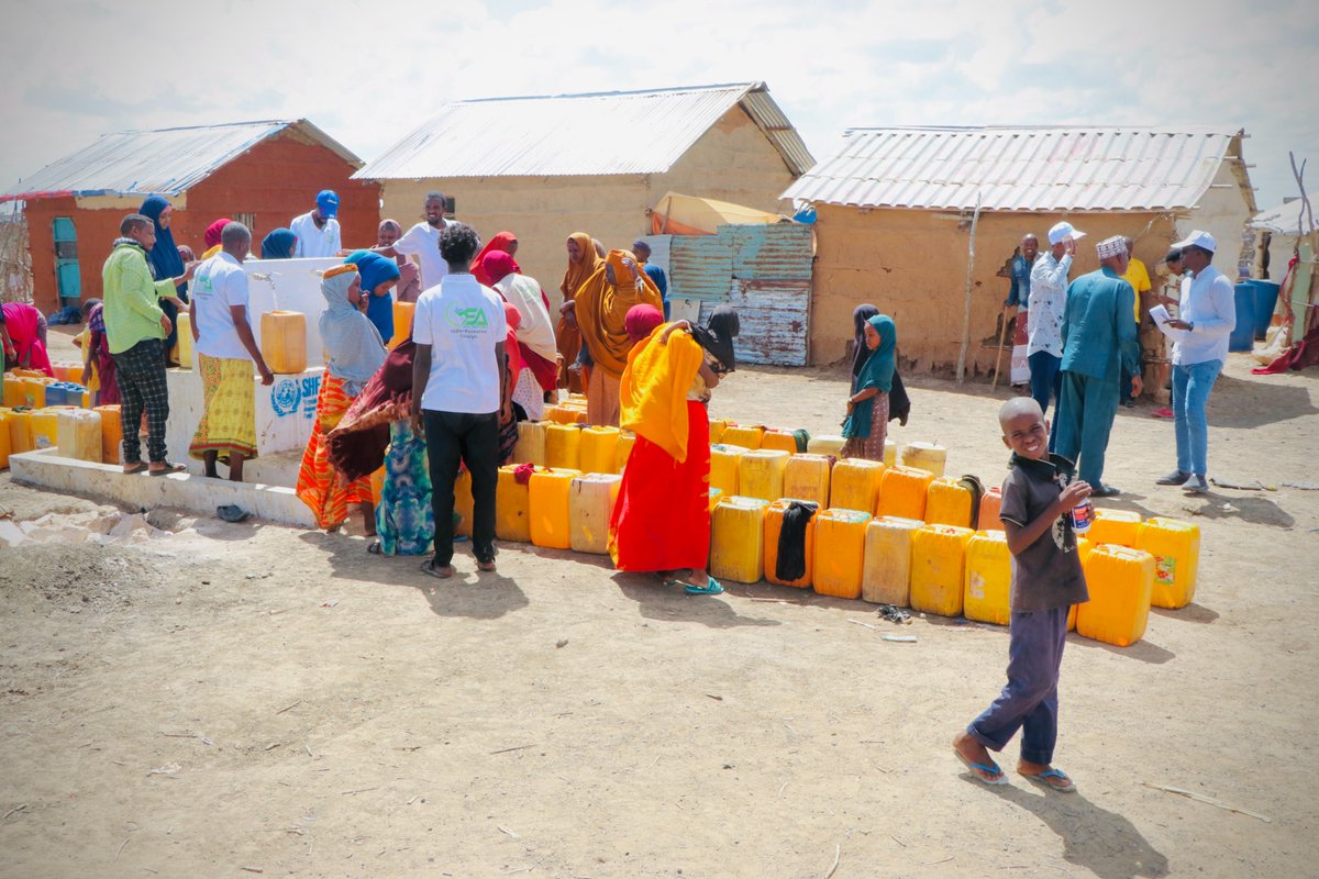 GSASomalia's tweet photo. GSA🇸🇴completed lifesaving WASH interventions to drought affected communities and newly displaced IDPs in Kismayo district.
GSA provided adequate water infrastructures to improve accessibility, adequate sanitation facilities and encouraged hygiene. 
Thanks @shf_somalia #SDG6 https://t.co/lEDDt2jQQs