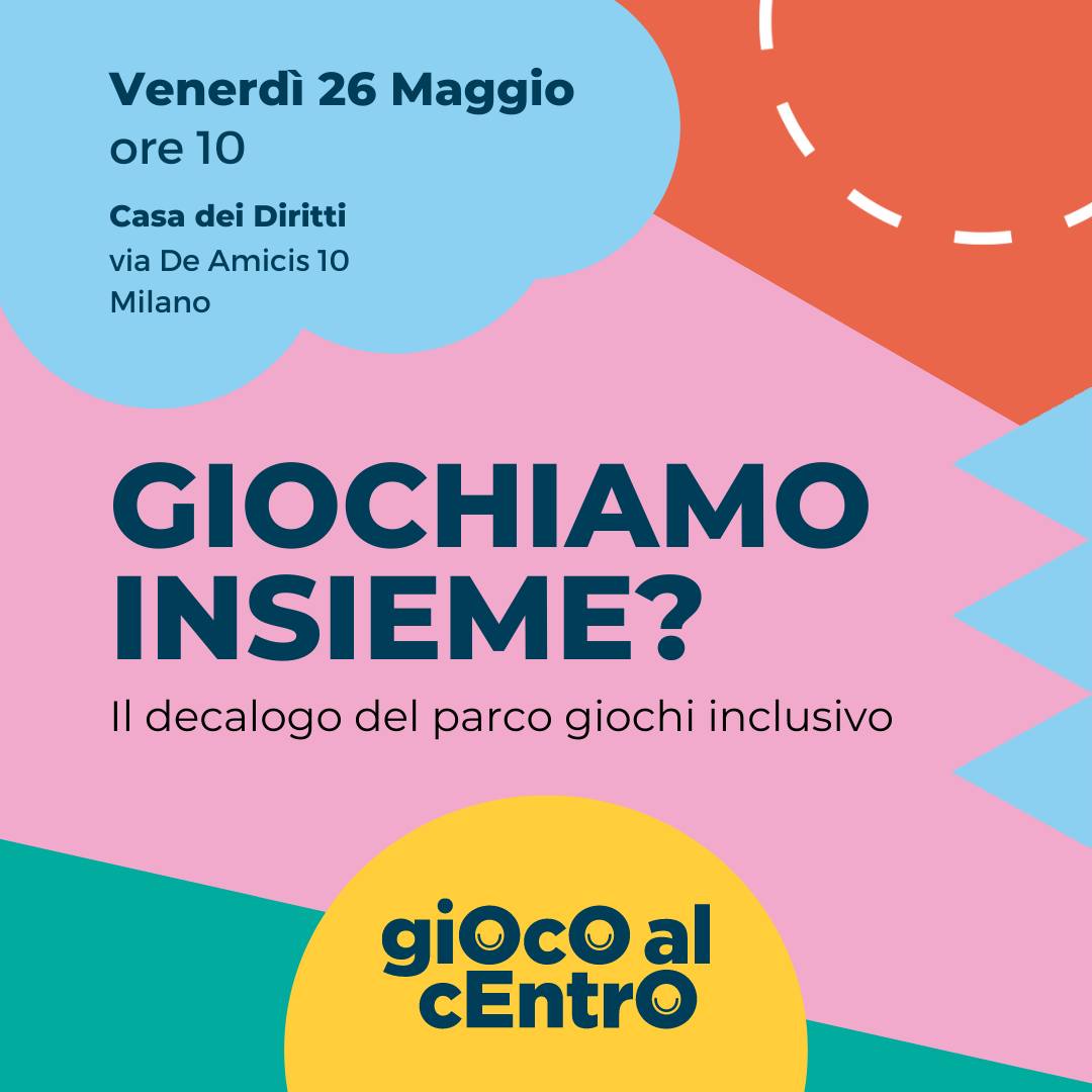 UILDMnazionale's tweet photo. Tra diritto al gioco e sport inclusivi, il 26 maggio doppio appuntamento con eventi #UILDM! 
- Alle 10 con "Gioco al Centro" - Evento di fine progetto @FComunitaMilano @ComuneMI

- Alle 17 al @SermigTorino con SMAnia di Sport @biogen @famigliesma #asamsi https://t.co/fRfZzOQnxB