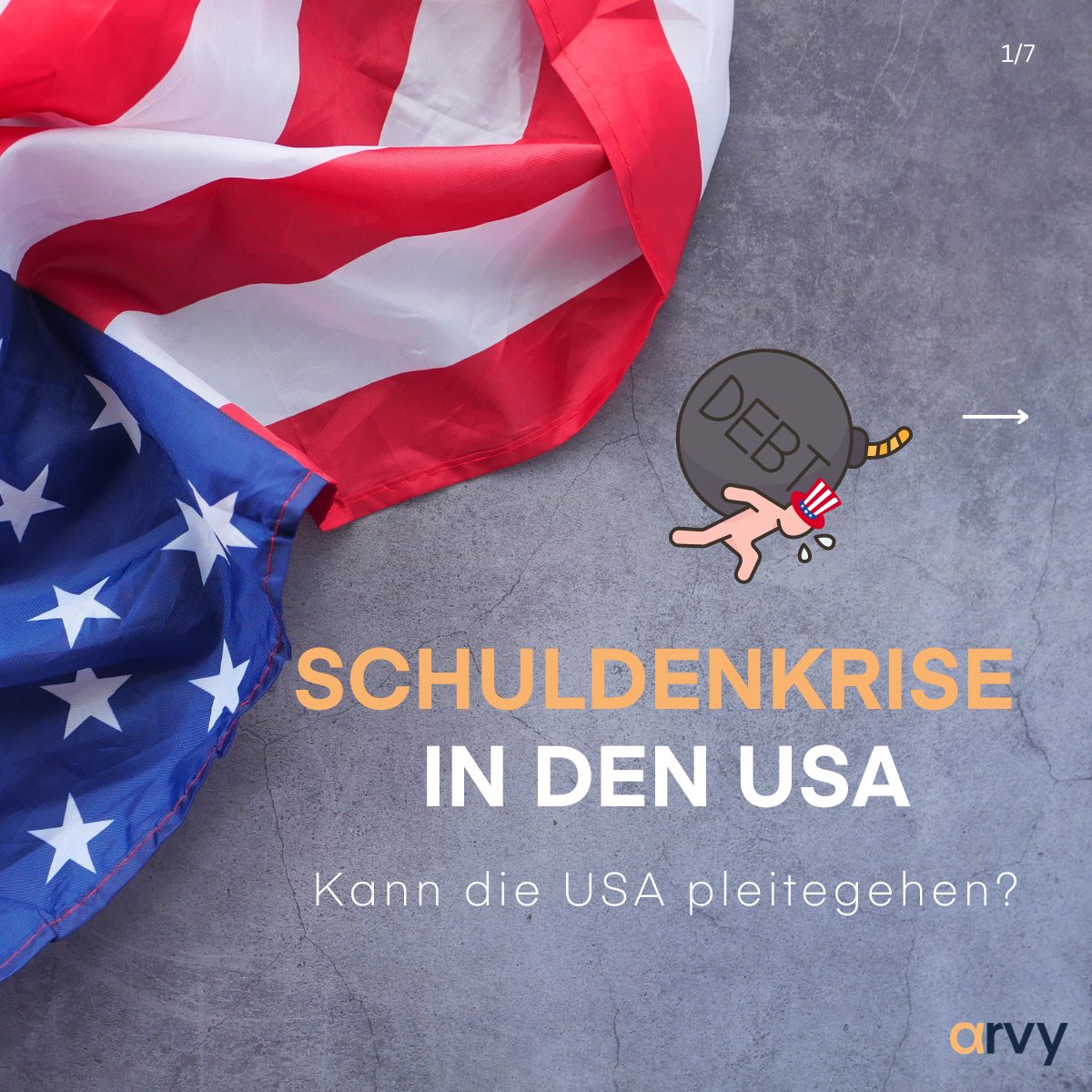 arvyinvest's tweet photo. 1/2

Es ist fünf Minuten vor zwölf.

Den USA droht das Geld auszugehen, wenn sich die Republikaner und Demokraten nicht schnell einigen.

Ist das Land bald bankrott?

#arvy #Schuldenkrise #USA https://t.co/YXsCMlbXMw