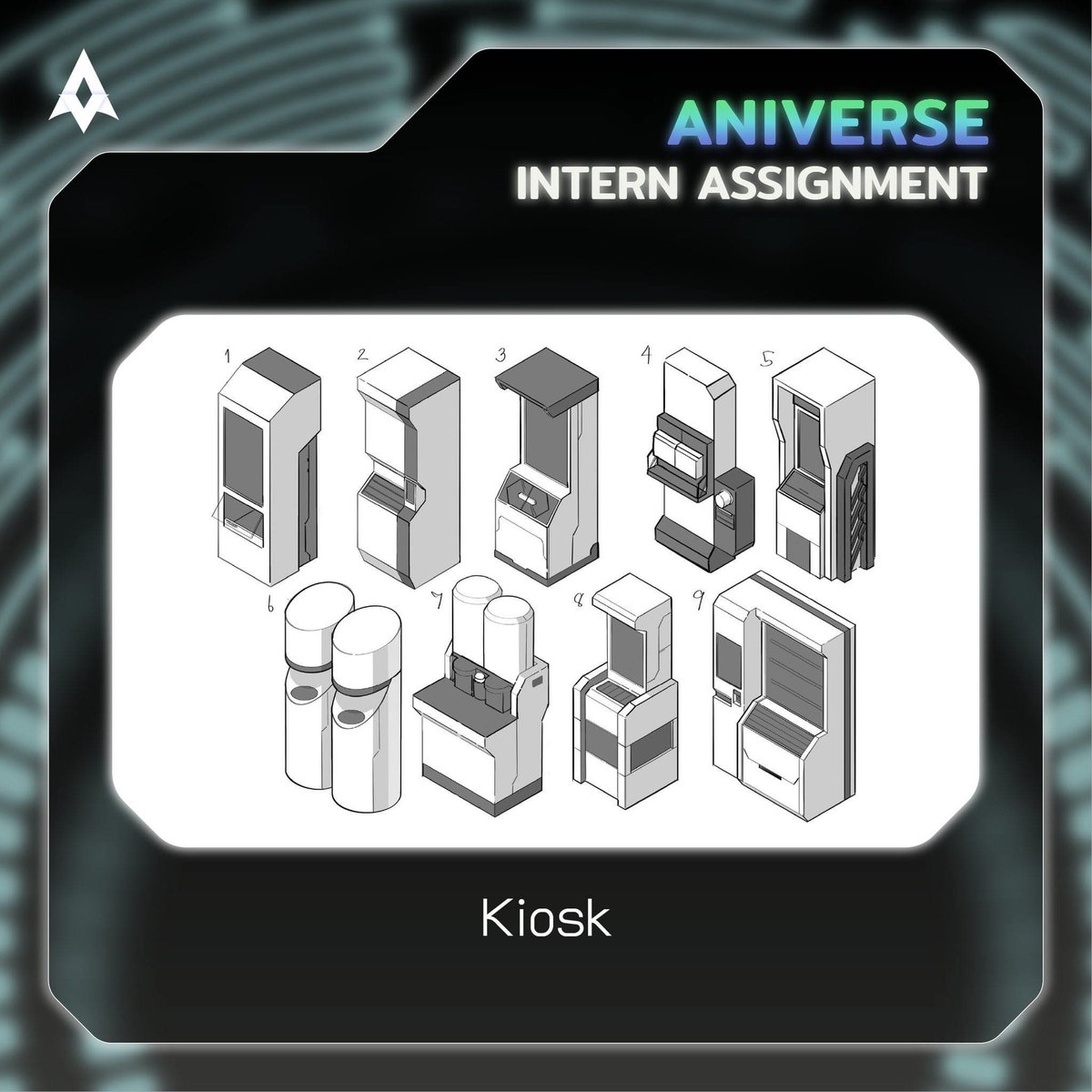 Sneakpeek : Kisok "is the food and drink vending machines in Aniverse's Metaverse"
#Aniverse #Metaverse #Education #ANIV