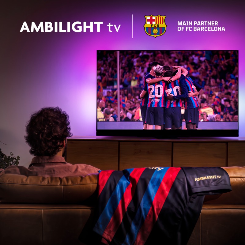 Confirmed: TP Vision strikes Ambilight TV sleeve sponsorship with Barça -  Sportcal