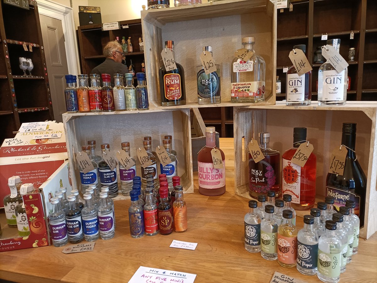 A massive thanks to all who have been in helping with stock run down.

We do have:
Beer: sparse. 
Few darks &amp; Trappist's remaining

Wines &amp; Spirits:  90 large bottles Gin, vodka, rum, wines.
Plenty of mini's &amp; 20cl's also
All 33% off

Open until 6 today
Friday: 11 - 6
Sat: from 9