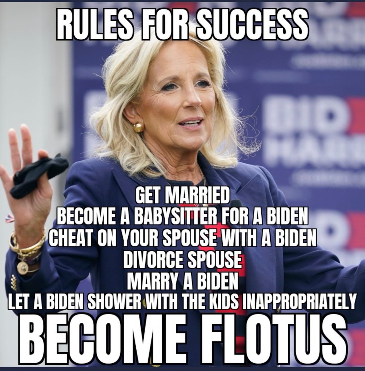 ShannonLancer's tweet image. She's just another illegitimate skank. #FuckJoeBiden #BidenCrimeFamily #NotADoctor