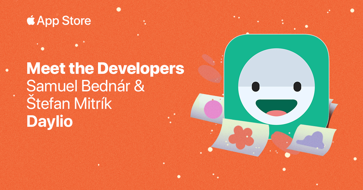 hellodaylio's tweet photo. Daylio π is thrilled to be showcased by the AppStore in their Foundations campaign! https://t.co/uloOhRXFy8 Dive into our story and get a behind-the-scenes look at your favorite app. #MeetTheDeveloper #Daylio #appStoreFoundations https://t.co/1QK1AZwCbd