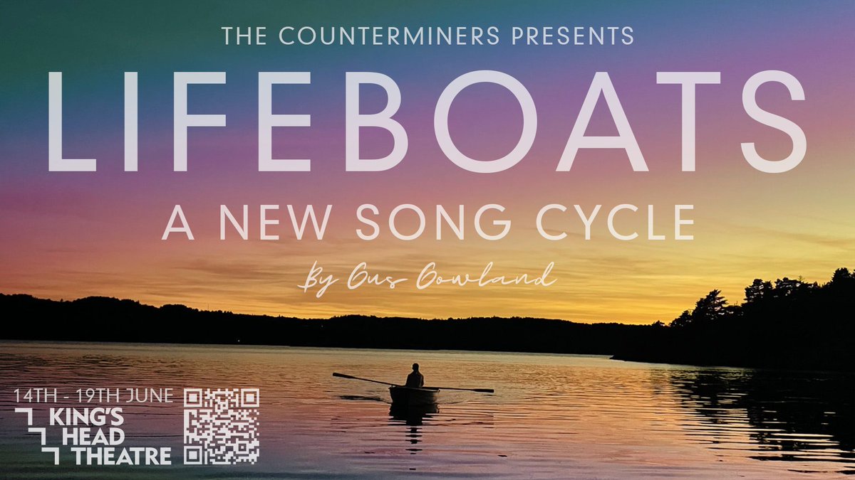 GusGowland's tweet photo. Exciting news!
My LGBTQ+ song cycle 'Lifeboats' is premiering in London at the King's Head Theatre next month.
Get ready for an uplifting and joyous celebration of queer stories!
https://t.co/2WPafH1eQ6
#newmusicals #newwriting #musicals #mtpride https://t.co/Fi0WAhflQM