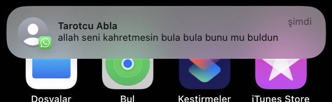 abla ne sen söyle ne ben söylim bosver ya