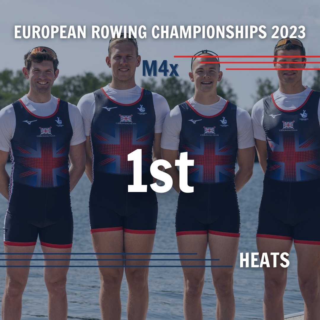 It's another A Final for the #GBRowingTeam 🇬🇧

Callum Dixon, George Bourne, Matt Haywood and Tom Barras push through at the 1500m mark - we'll see them race on Saturday 👏

Catch up on all results so far 👇
britishrowing.org/gb-rowing-team…

#ERCHBled
