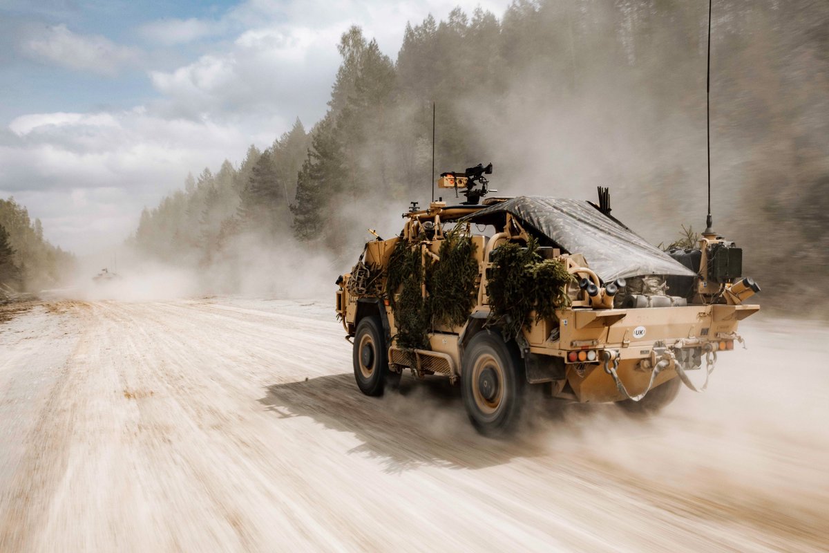 Light cavalry reconnaissance troops can cover more ground, faster, than any other land asset in the British Army. Ex SPRING STORM saw us cover up to 60km of forested terrain in hours, sweeping through Estonia at the front of a brigade advance.