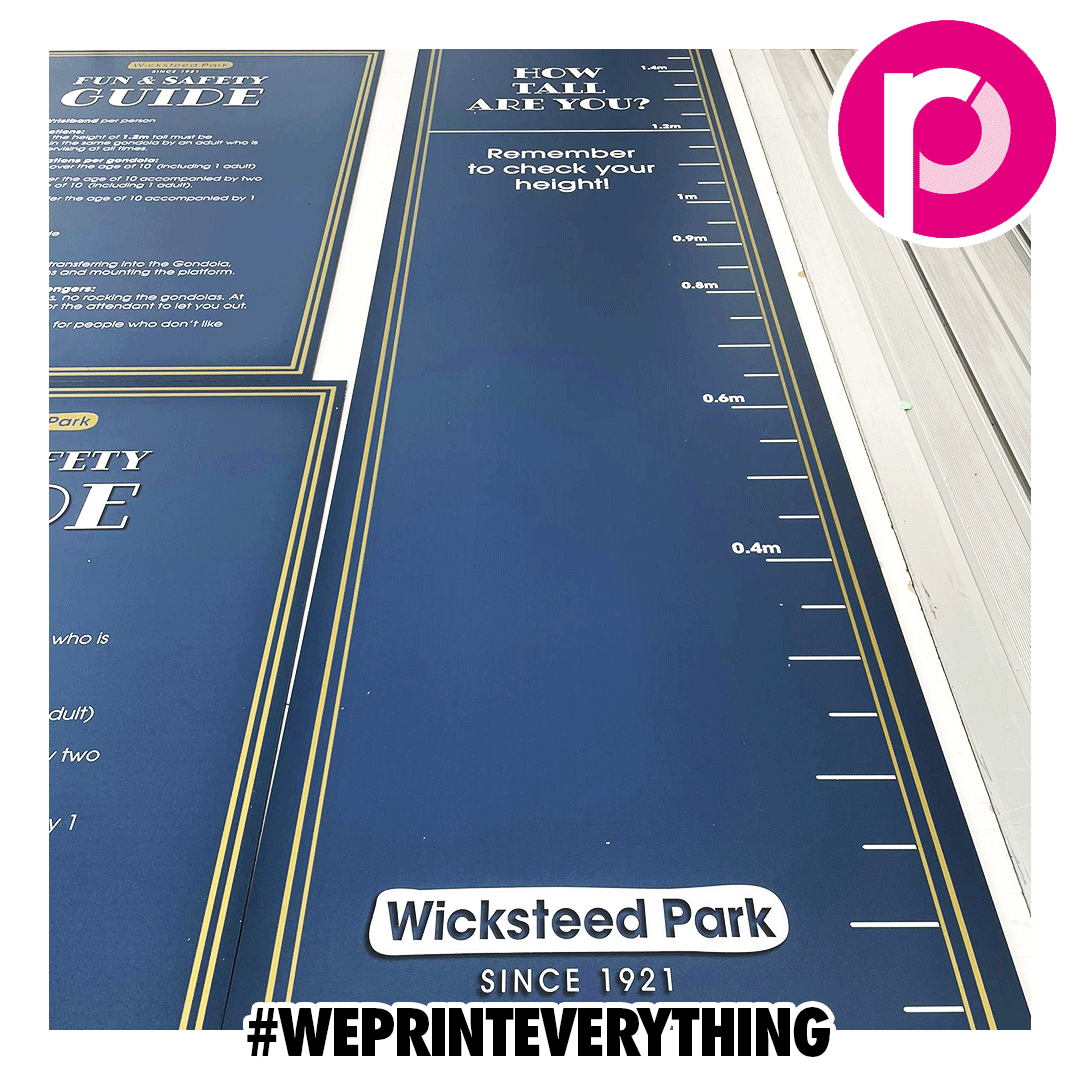 riversideprint's tweet photo. This weekend see's the grand opening of @wicksteedpark's newest attraction. We've made sure everything is in place and on time for the occasion!

#weprinteverything

#customprinting #largeformat #digitalprinting #print #nextdayprinting #printers #promo #corby #signage #display https://t.co/nyjliAVvPd