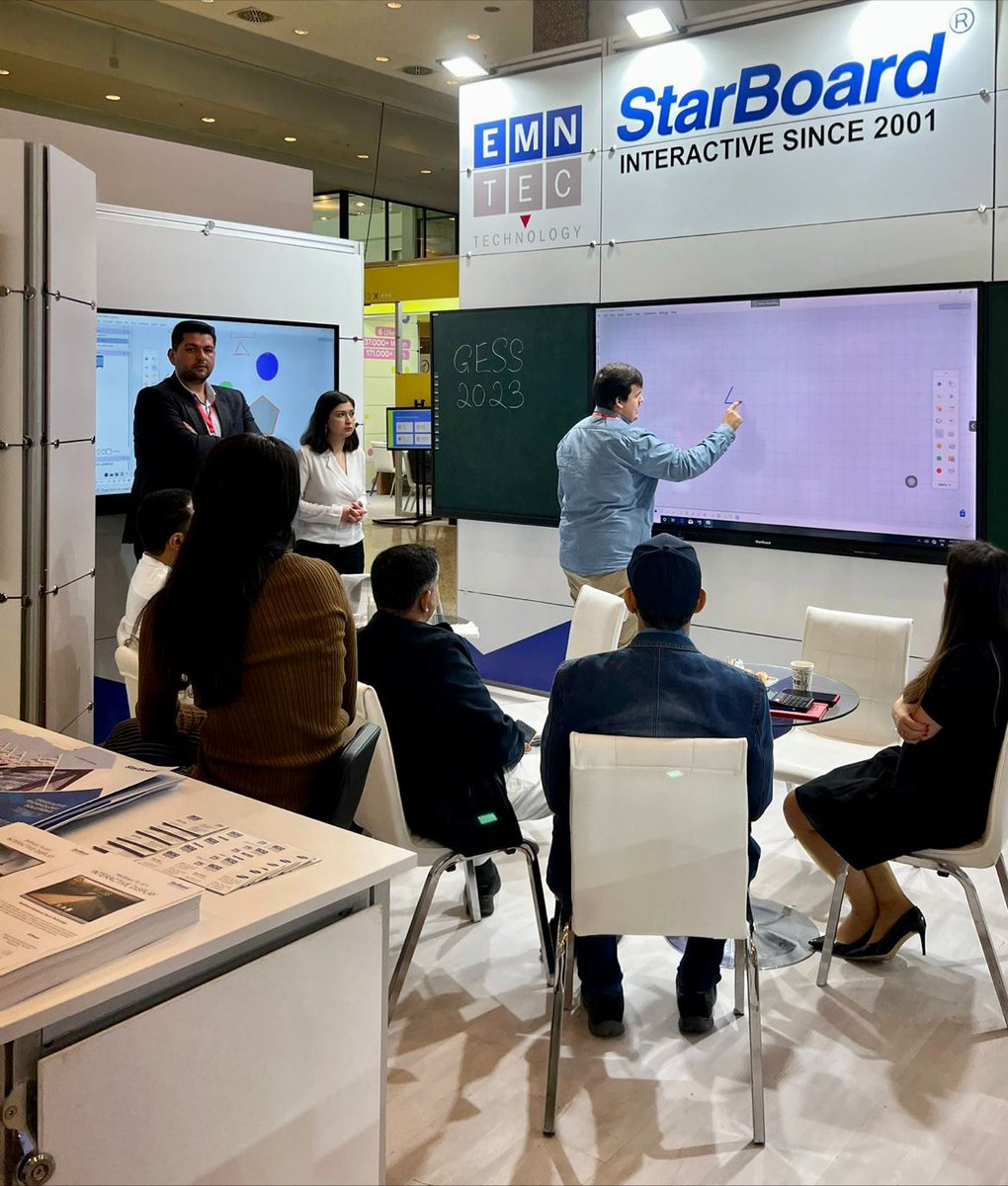 🌟 Day 2 at GESS Türkiye 🇹🇷 is here! Come visit the StarBoard Solution booth and discover innovative solutions for education. Don't miss out! #GESS2023 #StarboardEducation #interactivesince2001 #interactivemanufacturer