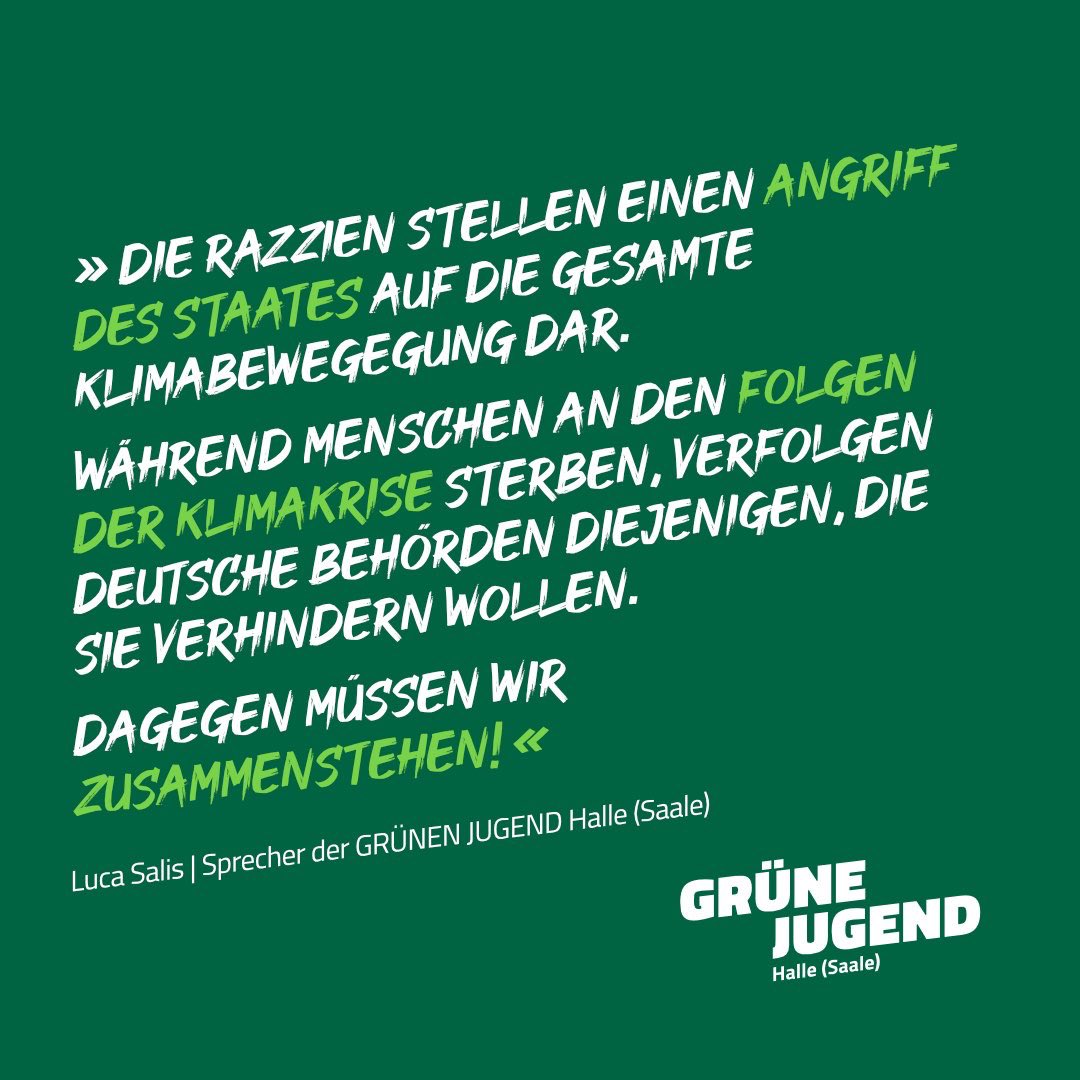 GRÜNE JUGEND Halle (Saale) tweet media