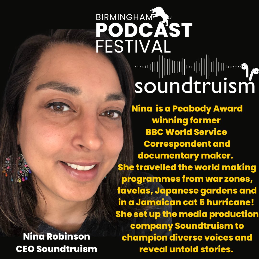 MeWe360's tweet photo. 15. Soundtruism
A media production company specialising in factual narrative podcasts, exploring societal issues in doc form, elevating local journalism for global impact.
Led by Nina Robinson
#PositiveImpact #dbMadeForGood #DBACE2023 #SocEnt
15/20 https://t.co/cPDb9p6a4V