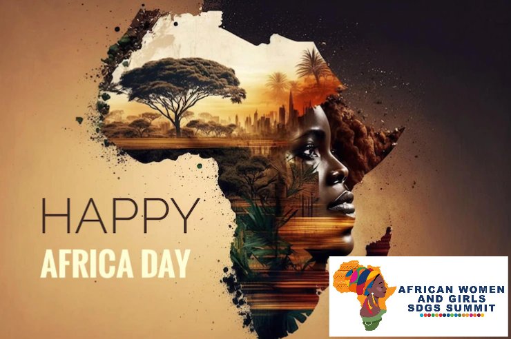 #happyafricaday friends! We are exited to reach this day. The African Women and Girls SDGs will deliberate on New Pathways for Inclusive Transformation in Africa by Promoting Women Economic Empowerment in Climate Smart Agribusiness through Public-Private Partnerships." #happyDay