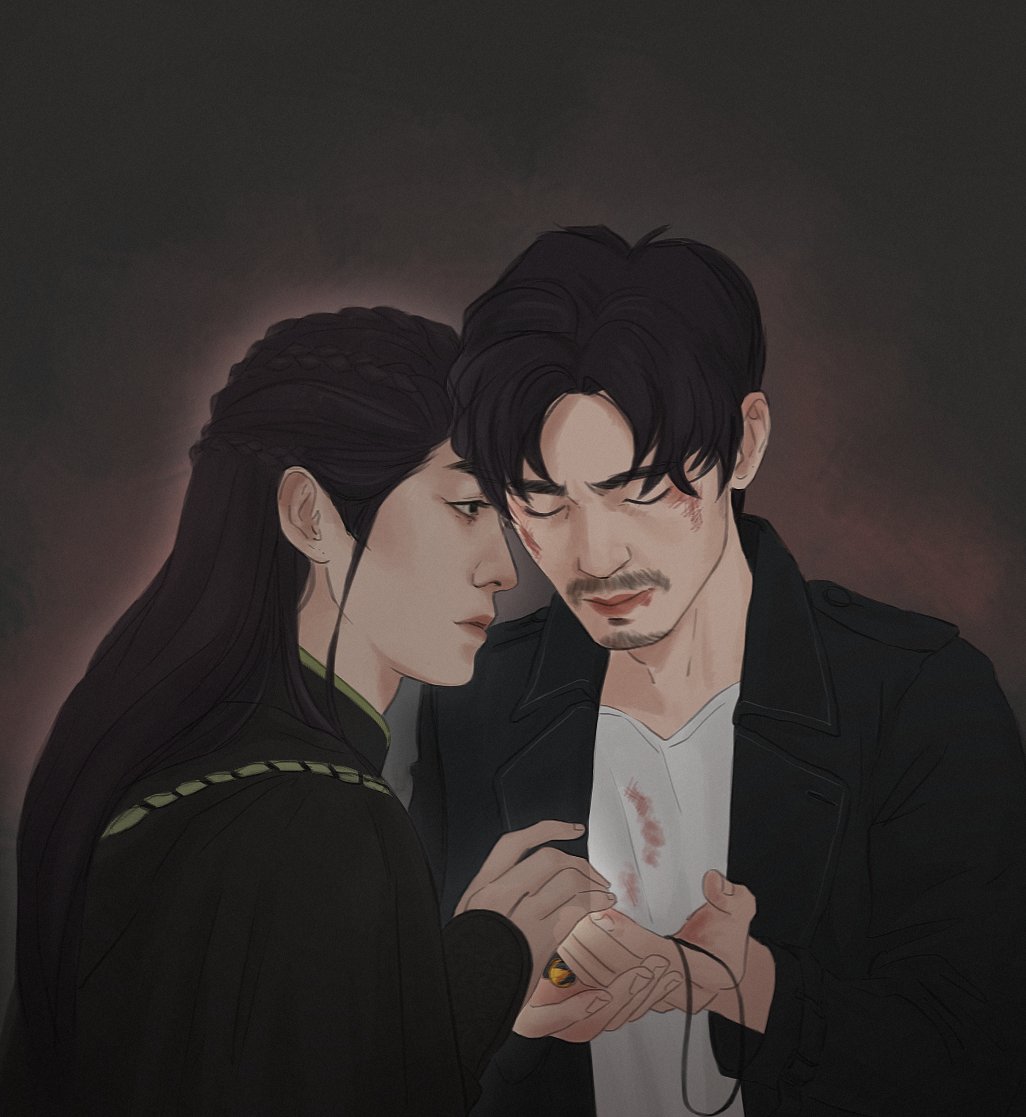 prompt "What We Leave Behind" for
#GuardianBingo2022

#巍澜 #镇魂 #guardian #weilan #ZhaoYunlan #ShenWei