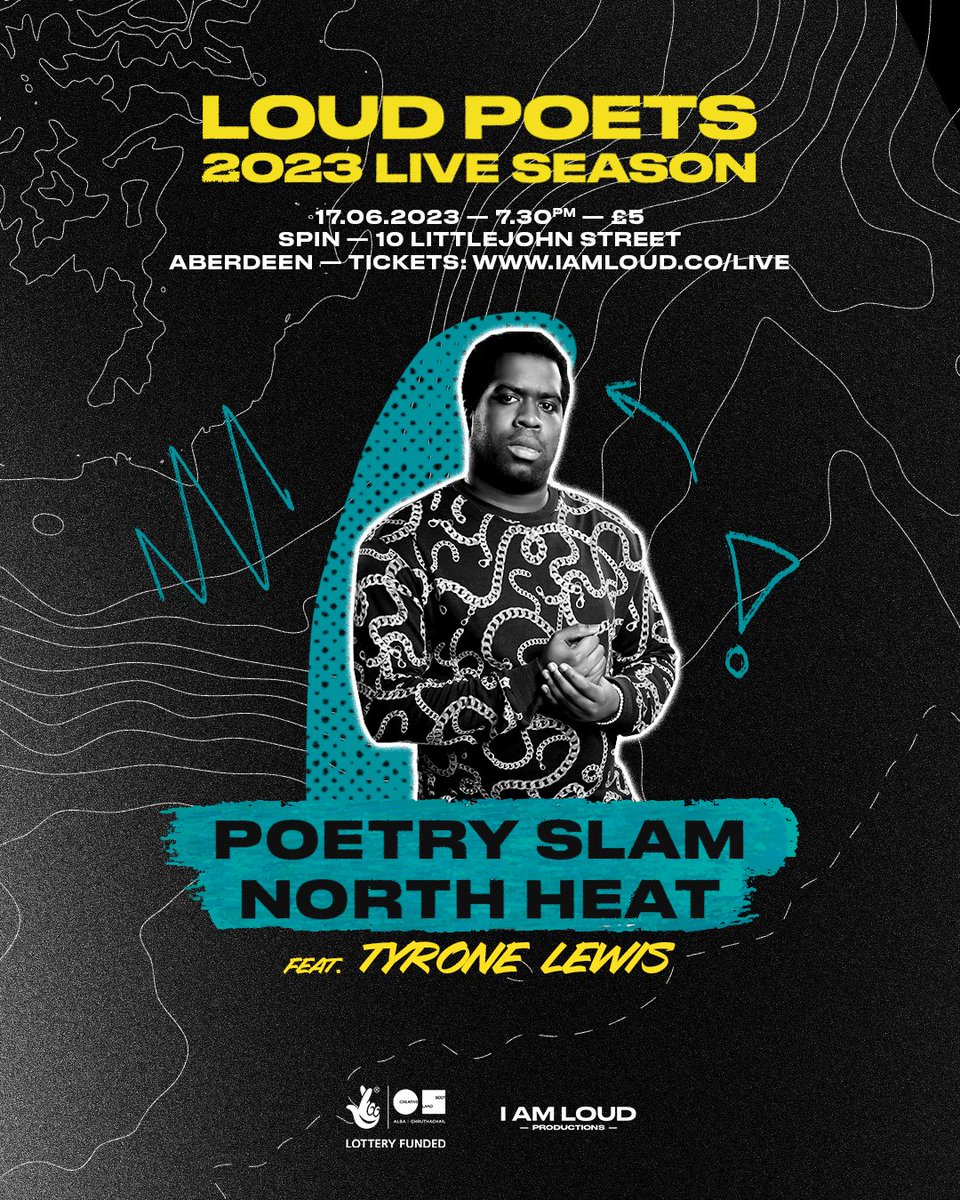 IAmLoudPro's tweet image. Sign-ups are open for our North Regional Heat in Aberdeen!

The Slam will take place on the 17th of June, but sign-ups close on the 7th of June at 2pm.

Sign-up here: forms.gle/CYo2Hqq1xzenej…

Or Grab your tickets: eventbrite.co.uk/e/loud-poets-p…

#LoudPoets #IAmLoudPro