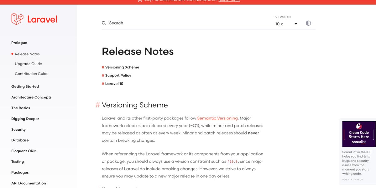 AzxsterDev's tweet image. Day 1 of #100DaysOfLaravel and I'm diving into the latest version documentation! 📚 Excited to explore the new features and enhancements that come with it. Time to level up my skills! 💪💡 #Laravel #WebDevelopment