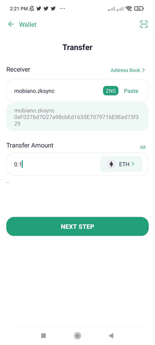 @damuammu @ZNSprotocol @Coinhub_Wallet Go to transfer then input your domain name it will show automatically. It's pretty cool 🤫