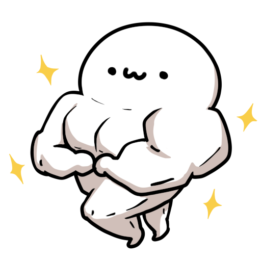 We occasionally get vocabulary illustration commissions through the Kao Club members in renshuu. Our artist had to come up with one for きんにく, and...