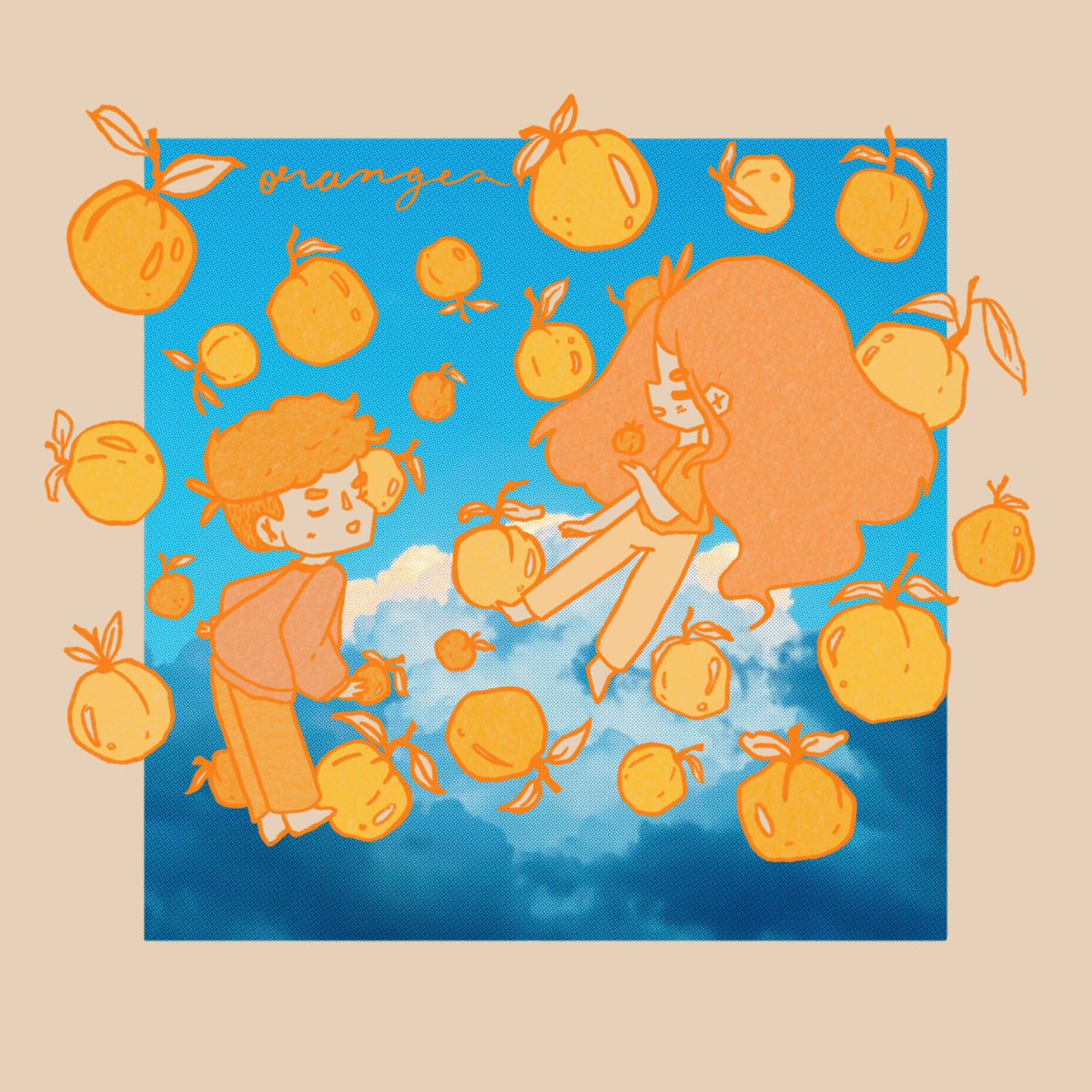 it feels like oranges 🍊🍊🍊