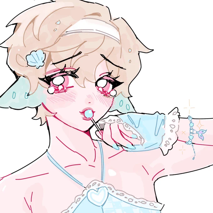 งานวาด vs อ้าตติ้ด ใส่กำไลเหมือนกันดเวย