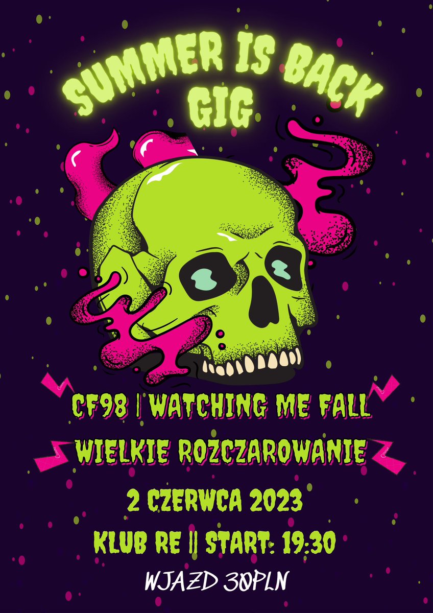 Chodź na koncert 💞 #krakow #livemusic #latowmiescie #cf98