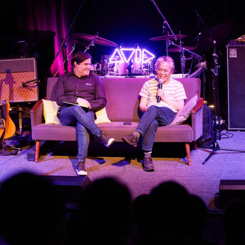 AvidProTools's tweet photo. 😍 Avid's Drew Parsons & Chong Lim
📷 https://t.co/nrgzpFcnoU
▶️ https://t.co/LNIgmkN0JV
#collarts #chonglim #collegeofthearts #mixing #recording #music #mix #daw #protools #avid https://t.co/0rn9bsVWz5