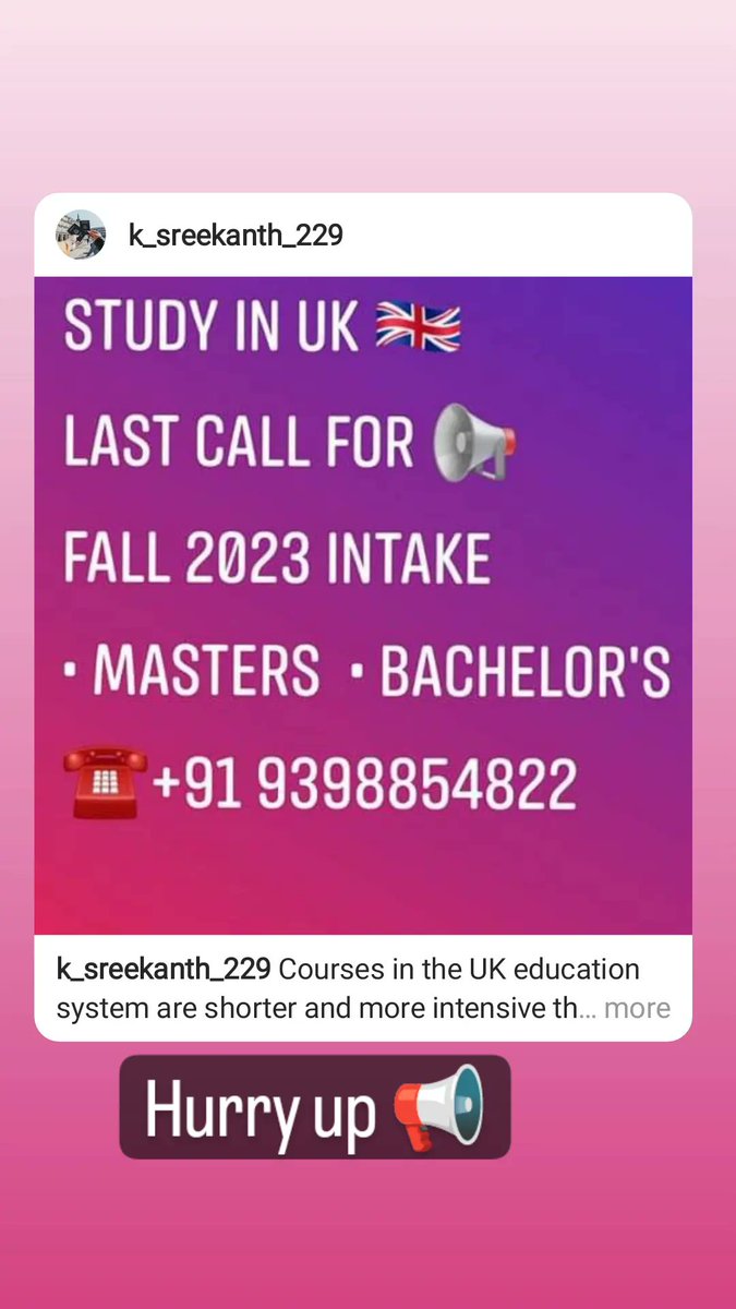 While you can complete an undergraduate program in three years, you'll be able to finish a graduate program or post-graduation in the UK in just one year.
#studyinuk #msinuk🇬🇧 #ukeducationabroad #bachelorsinuk #tier4visa #studentslife #pswvisa #prinuk #ukimmigration #travellinguk