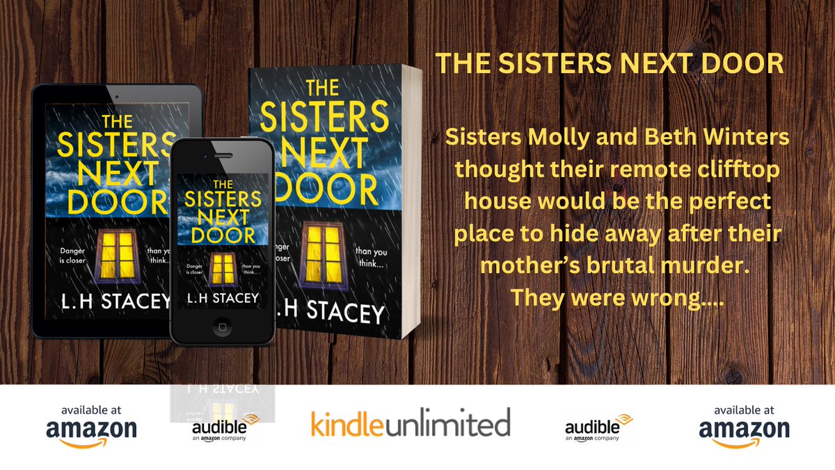 THE SISTER'S NEXT DOOR 
⭐⭐⭐⭐⭐
Danger could be closer than they think....
⭐⭐⭐⭐⭐
Get your copy here: amzn.to/3ZpigFk
⭐⭐⭐⭐⭐
@BoldwoodBooks #thrillerbooks #thriller #Psychlit 
#readingcommunity
#bestseller
#crime #sisters #isolated #KindleUnlimited