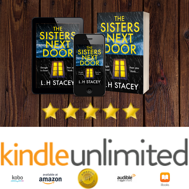 THE SISTER'S NEXT DOOR 
⭐⭐⭐⭐⭐
Danger could be closer than they think....
⭐⭐⭐⭐⭐
Get your copy here: amzn.to/3ZpigFk
⭐⭐⭐⭐⭐
@BoldwoodBooks #thrillerbooks #thriller #Psychlit 
#readingcommunity
#bestseller
#crime #sisters #isolated #KindleUnlimited