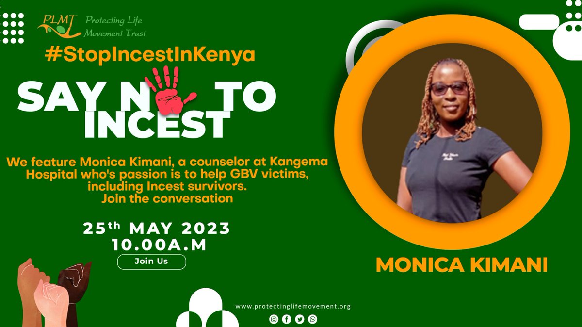 The conversation  continues on docial media lets curb this horrific act incest today at 10am #SayNoToIncest #EndIncestNow #StopIncestinKenya <a href="/Protecting_Life/">PROTECTING LIFE MOVEMENT TRUST</a> <a href="/Gvrckenya/">GVRC Kenya</a> <a href="/nsdcc_kenya/">National Syndemic Diseases Control Council</a> <a href="/focuskenya/">FOCUS Kenya</a> @NoahSiokan <a href="/tobiasolekina/">Tobias Nauruki™</a> <a href="/kaburam/">きたま</a> <a href="/Protecting_Life/">PROTECTING LIFE MOVEMENT TRUST</a>  <a href="/AjabuDickens/">Ajabu</a> <a href="/Xplode_MediaLtd/">Xplode Media Ltd</a>