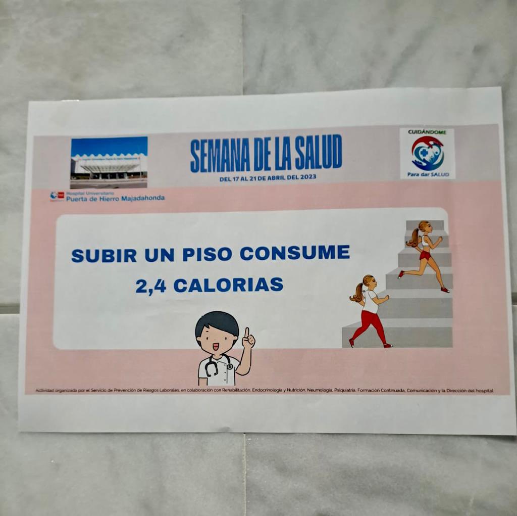 Una amiga me pasa esta foto del hospital puerta de hierro, donde hay una unidad de Trastornos de conducta alimentaria. 

¿Te imaginas anuncios de alcohol en una unidad de alcoholismo? Y aunque el símil es vago, esto hace daño, y no solo a las personas que estén ingresadas.