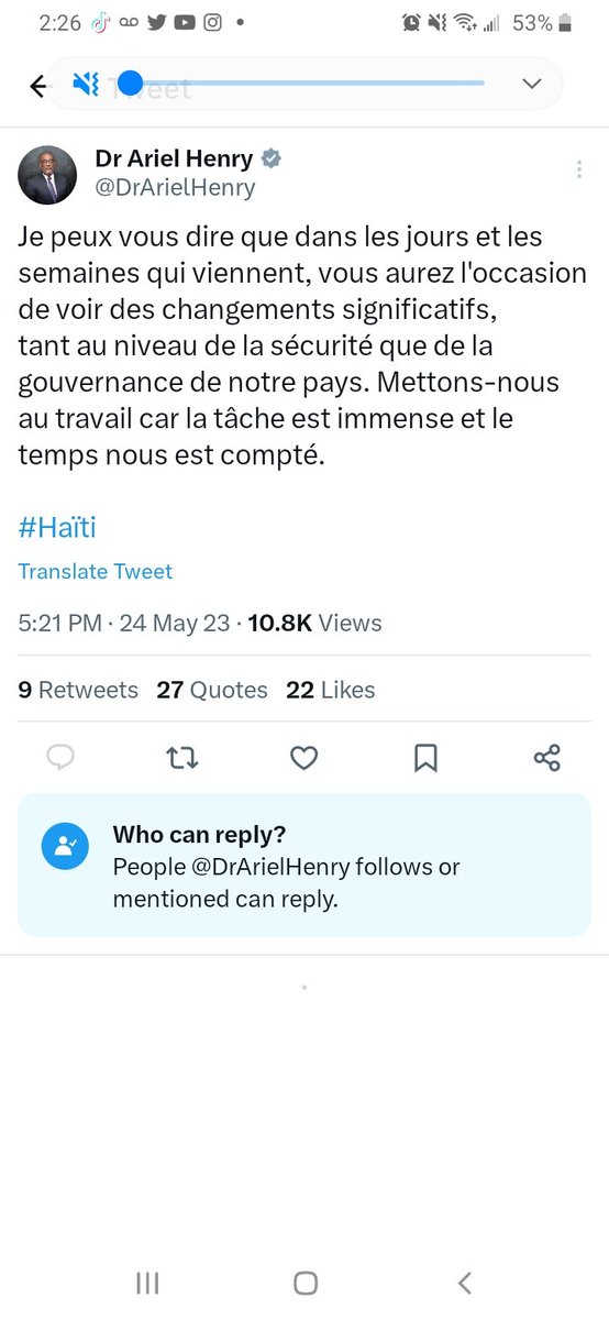 syllionet's tweet photo. Aprè 2 zan w asasinen yon prezidan se kaka wap pale toujou. Lèw fè tweet w yo w dwe bay moun kote pou yo opine kochon si se pou peyia wap travay kriminèl. https://t.co/clm3krgkXw