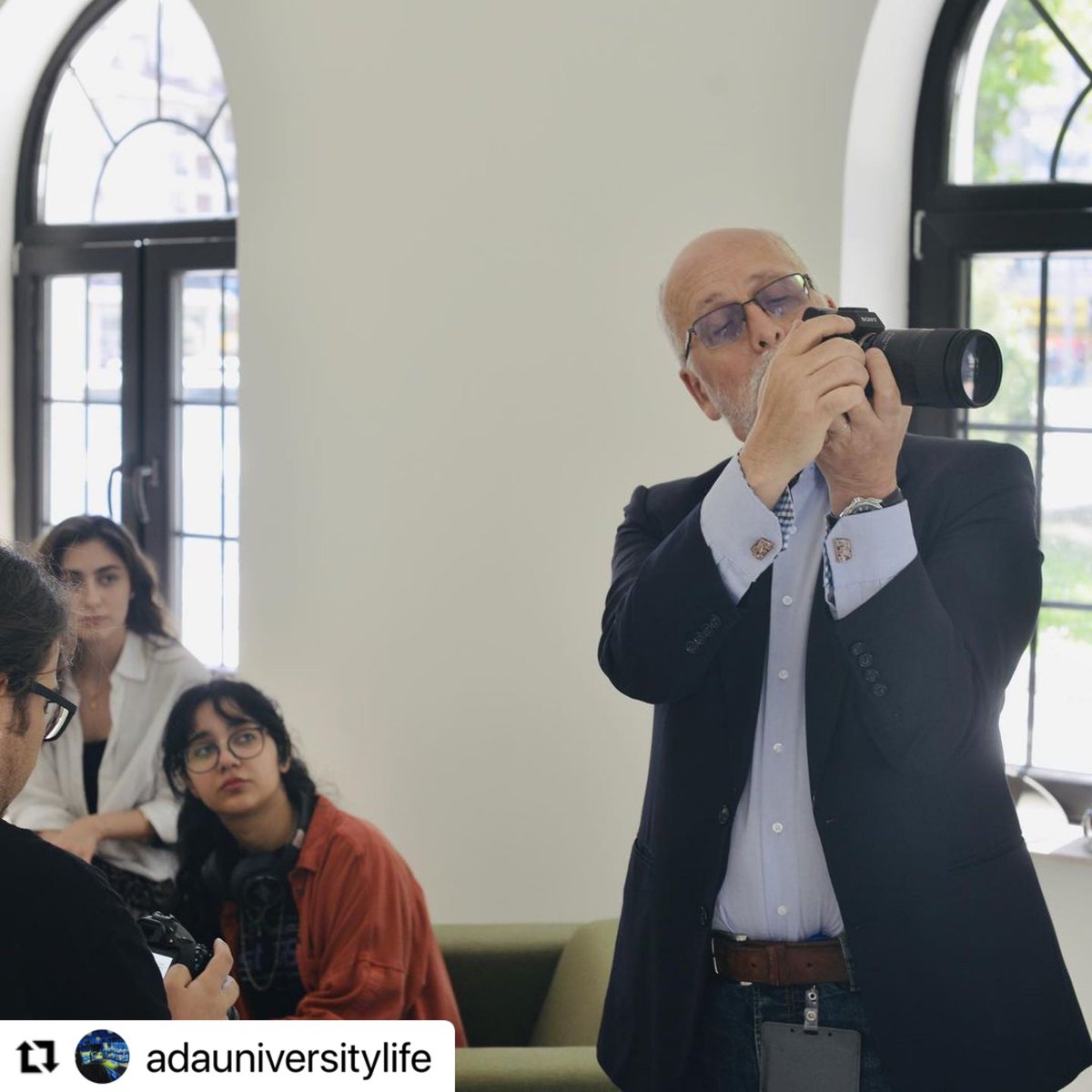 ADAUniversity's tweet photo. ADA University is proud to see the glow of creativity rise! Students can now be part of Art Club, Photo Club, and ADABAND!
Student Life rocks! All three clubs are excited to welcome all new incoming members. This is an opportunity for you to participate.
We are #ADActive https://t.co/vU8llXl5ih