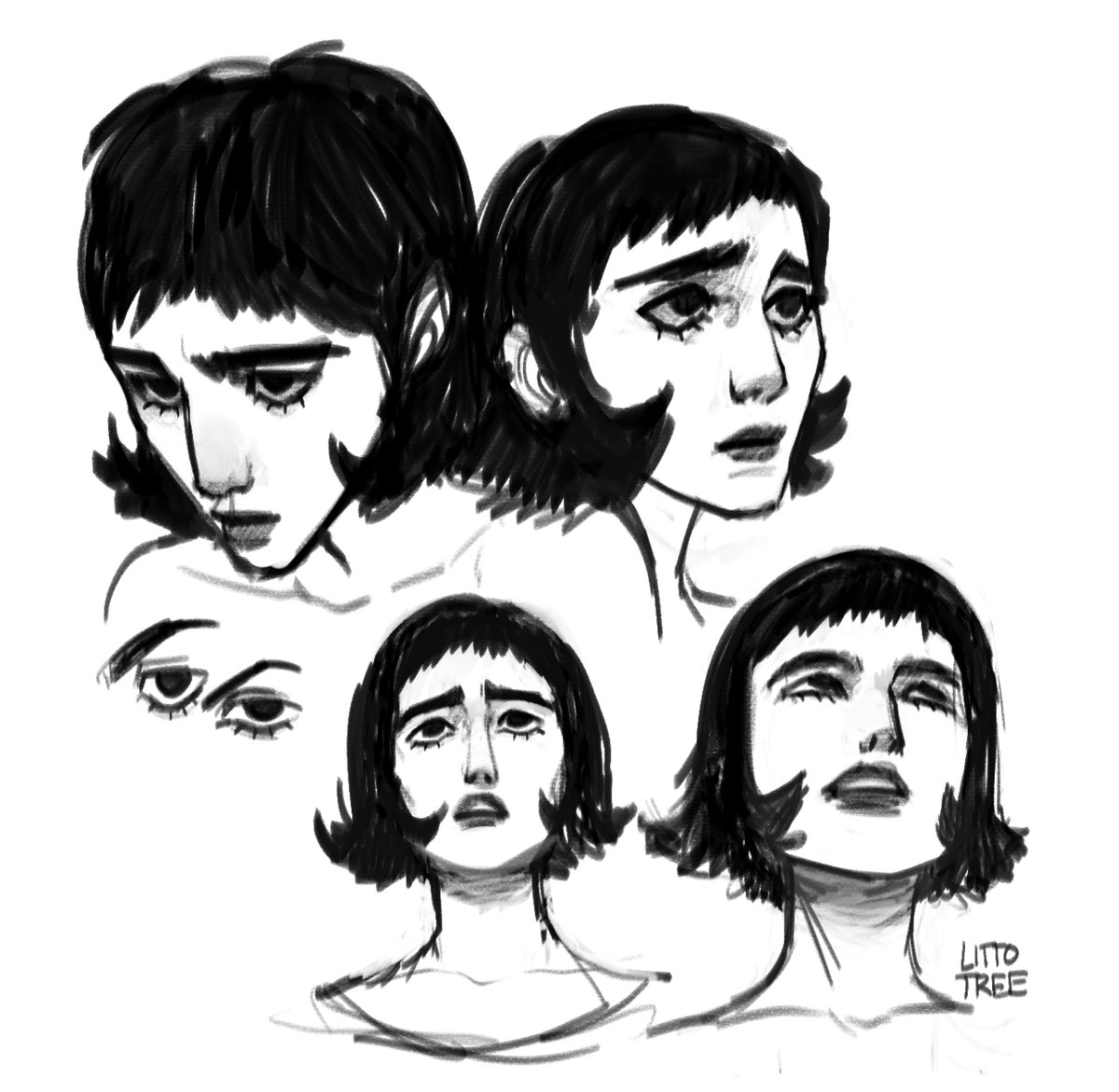 Littotree's tweet photo. Quick OC sketches
#conceptart https://t.co/k3Pnb2e2rz