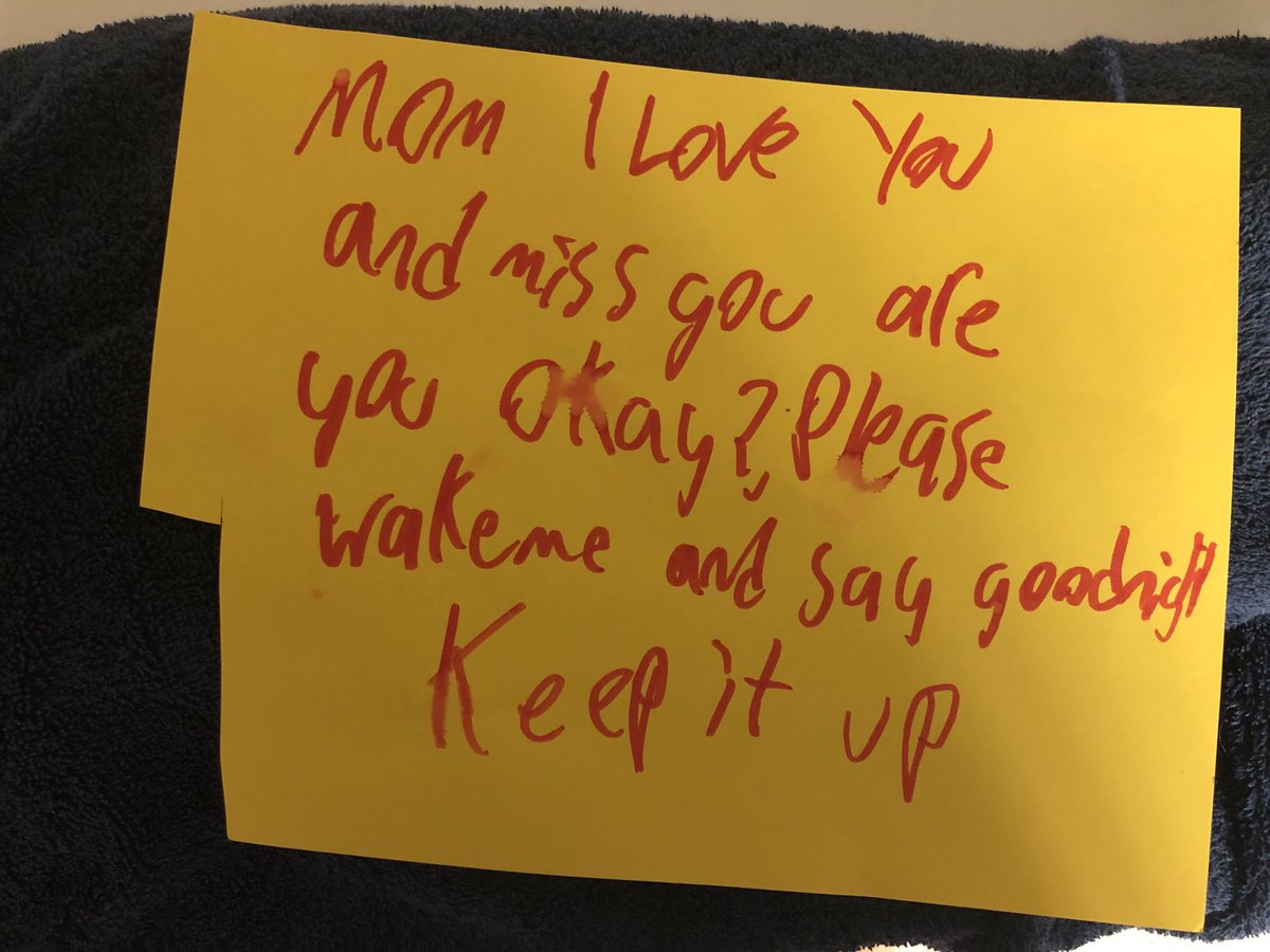 It’s 2:38am  About to jump into the shower after an emotional &amp; trying day. Only to stumble across this gem from kid #4 who witnessed last night’s board meeting #ThisisWhyIDoIt
