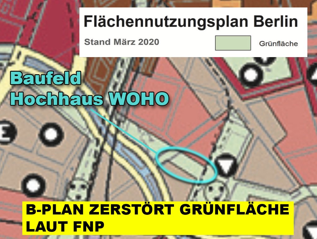 Die #Chuzpe der @GrueneXhain muss man erstmal haben:
Beantragen 'Schwammstadt', und ihr dubioser @Baustadtrat1 aka @f_Schmidt_BB pusht für ImmoBuddy 'Tom', dass eine Grünfläche jetzt Platz für das korrupte WOHO-Hochhaus im FNP macht!