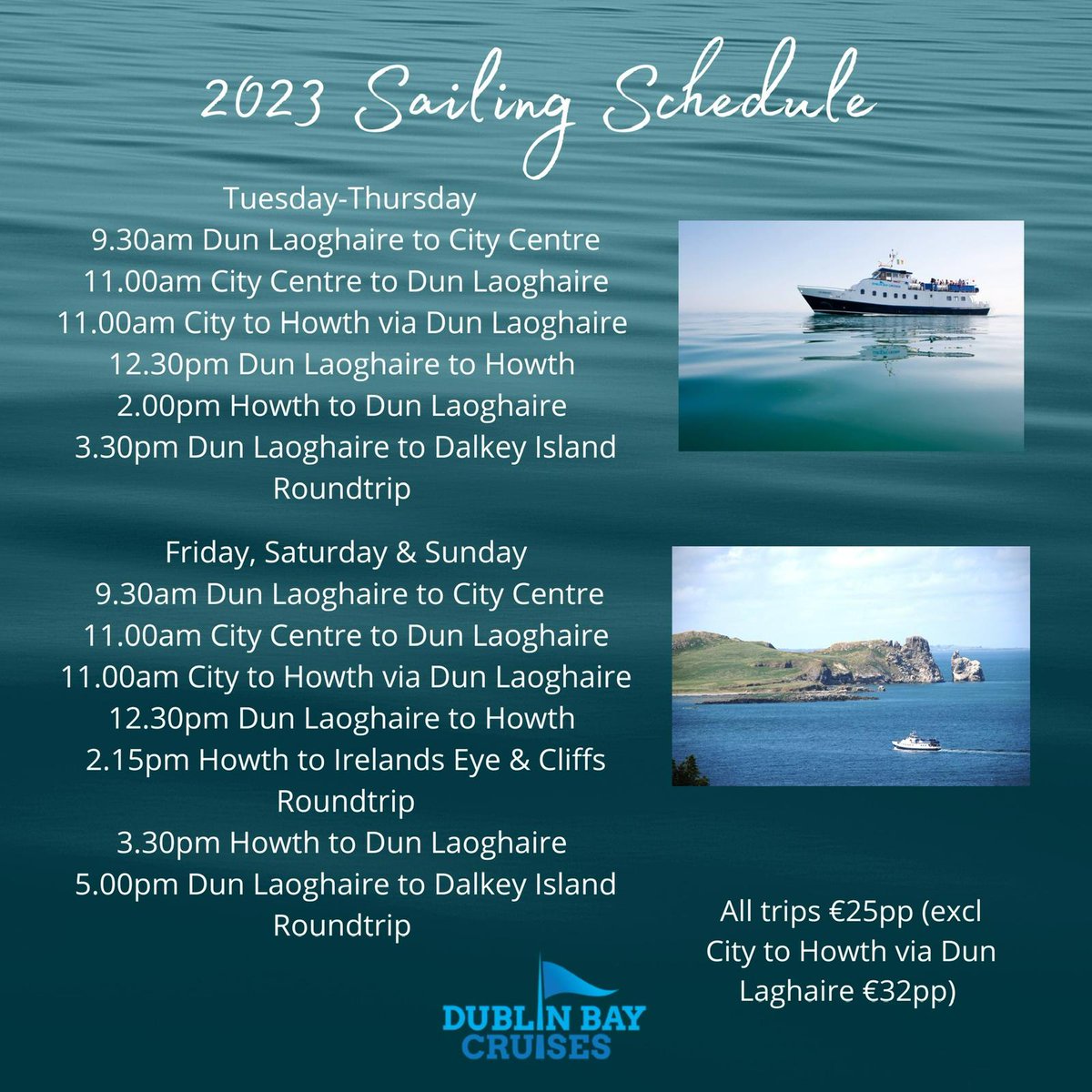 Summer memories are made at sea! Bring your family, your friends AND your dog. All welcome. 

Book your Bay Cruise today and join us onboard @DublinBayCruise.

 dublinbaycruises.rezgo.com

#dublinbaycruises #dublinbay #family #summer #welovedogs